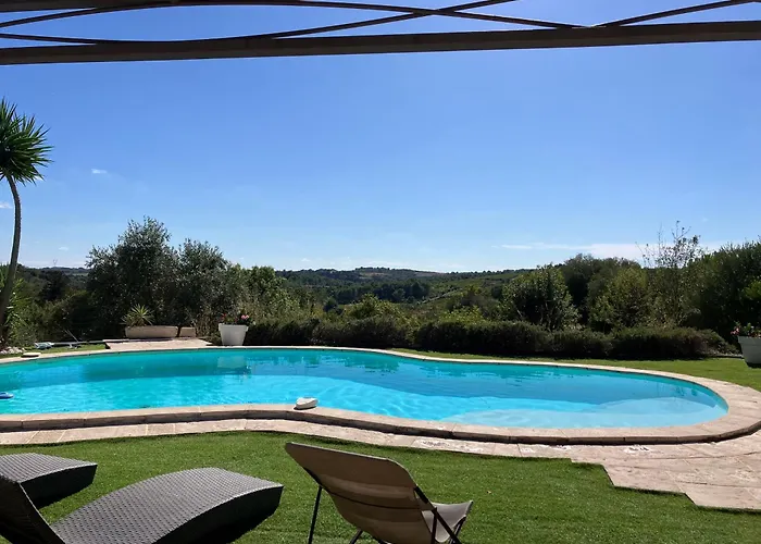 Вилла Belle Piscine Campagne Au Calme Autignac (Herault)